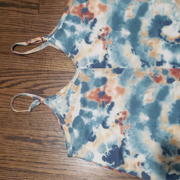 Printed Maxi Dress with Pockets - Picture 2 of 7